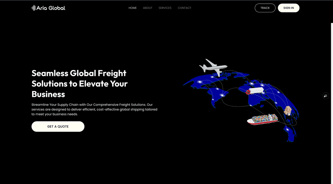 Aria Global - Seamless Global Freight Solutions to Elevate Your Business