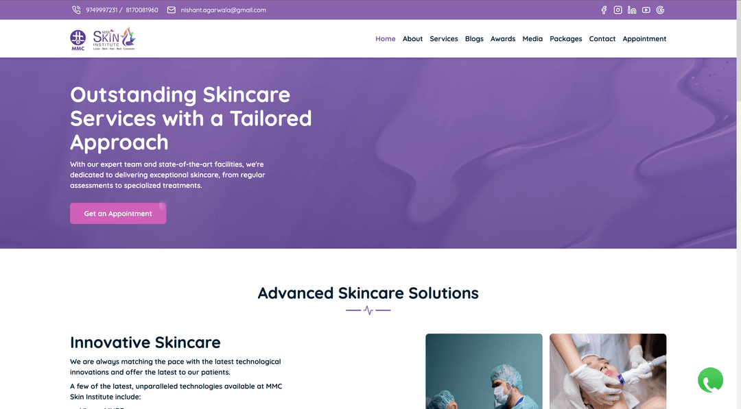 Dr. Nishant Agarwala - Outstanding Skincare Services